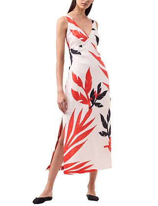 Cordelia Linen Midi Dress