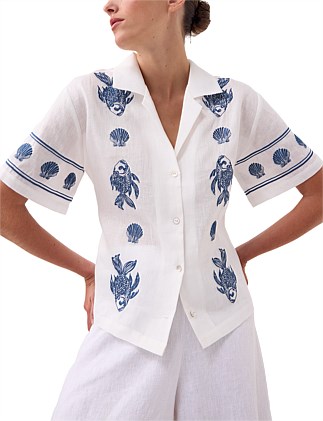 Alpheus Embroidered Shirt