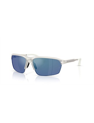 R-6 Pillow WARM WHITE MARINE FLASH MIRROR Sunglasses