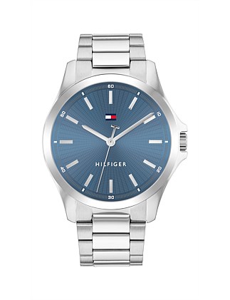 Tommy Hilfiger Bruce Stainless Steel Blue Dial Men