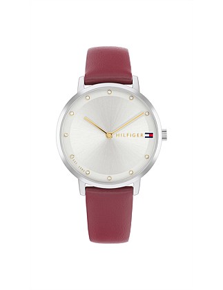 Tommy Hilfiger Pippa Cranberry Leather