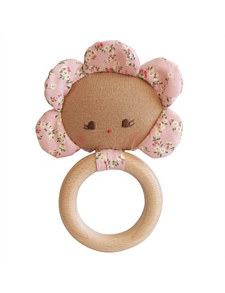 FLOWER BABY TEETHER RATTLE