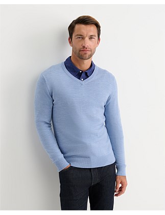 MERINO V-NECK KNIT