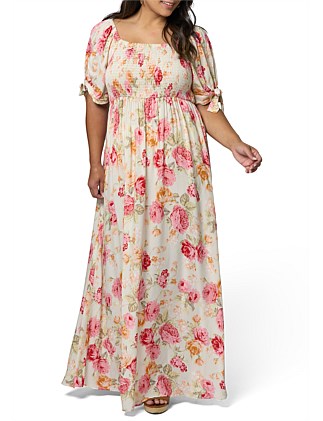 SOMETHING 4 OLIVIA - FELICITY RUFFLE MAXI DRESS