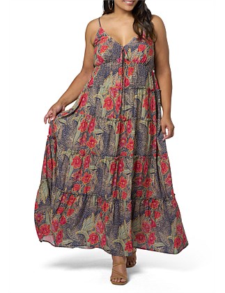 SUNDAY IN THE CITY - SAVAGE MAXI DRESS