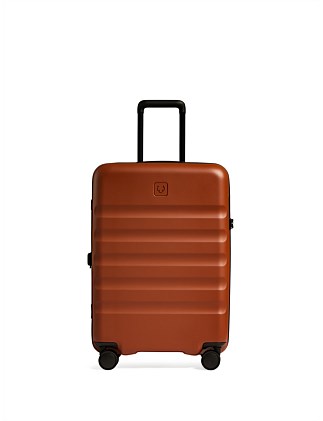 @ICON STRIPE EXP SUITCASE 68CM MAPLE RED