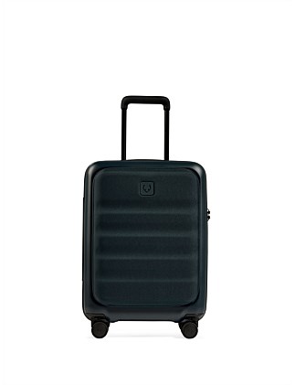 ICON STRIPE POCKET SUITCASE 56CM INDIGO BLUE