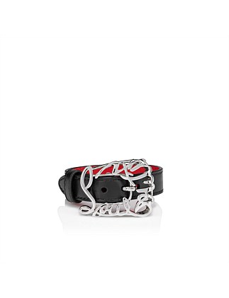 GIDDY BRACELET CALF PARIS BLACK/SILVER