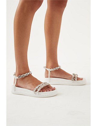 Jewel Platform Sandal