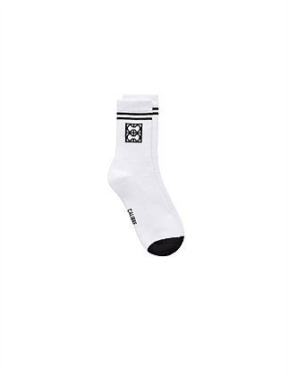 MONOGRAM SNEAKER SOCKS