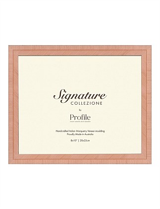 Signature Italian Veneer Photo Frame - Giardino Rosa 8x10in