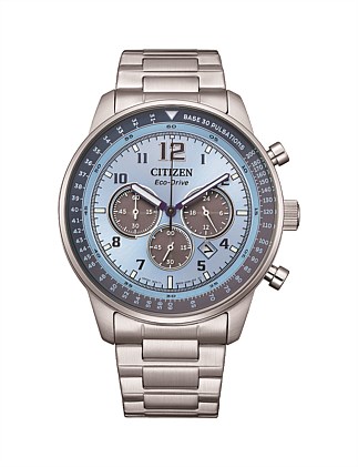 Chronograph with advanced Eco-Drive technology