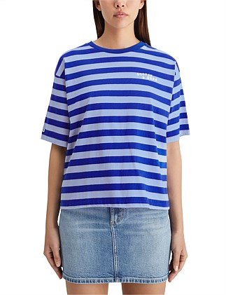 Striped Cropped T-Shirt