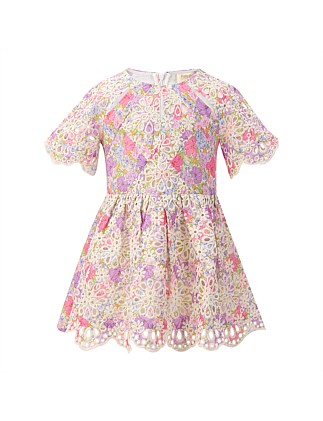 Baby Charlotte Embroidered Mini Dress