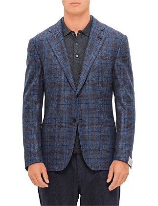 Academy Light Fancy Wool Check Jacket