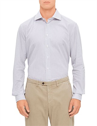 Formal Fancy Stripe Couture Fit Shirt