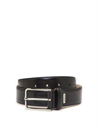 35mm Rounded Calfskin Belt