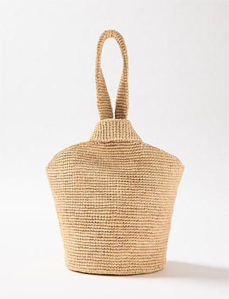 THE SOPHIE RAFFIA BAG