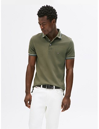 Slim Tipped Polo Shirt