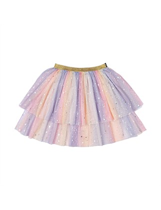 RAINBOW TULLE SKIRT