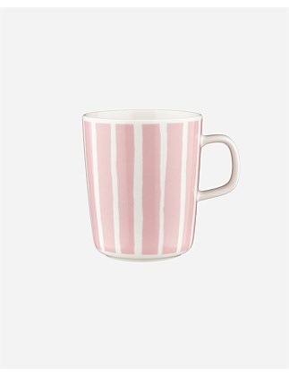 Oiva Piccolo mug white/pink 250ml