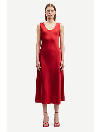 SASUMMA SLIP MIDI DRESS