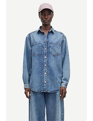 SAELEANORI DENIM B/U SHIRT