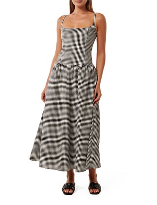 MAY COTTON MIDI DRESS