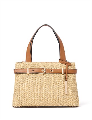 BETHANY WEAVE TOTE BAG