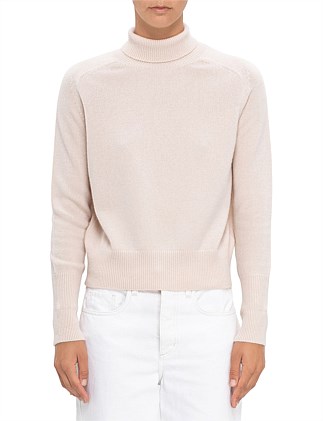 WOOL POLO NECK JUMPER