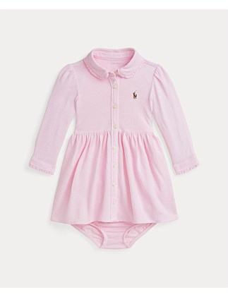 Oxford Mesh Dress & Bloomer (3 Mths - 24 Mths)