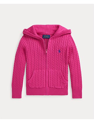 Cotton Full-Zip Hoodie (2 Yrs - 6.5 Yrs)