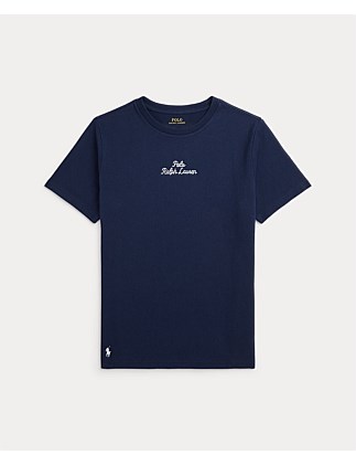 Logo Heavyweight Cotton Jersey Tee (8 Yrs-18 Yrs)