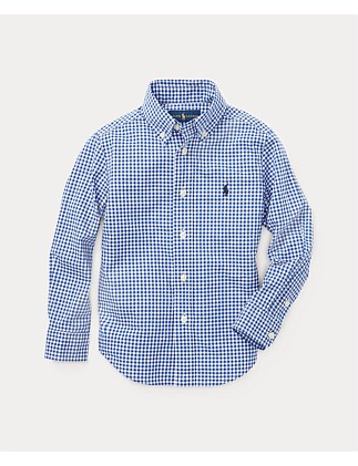 Gingham Cotton Poplin Shirt (2 Yrs - 7 Yrs)