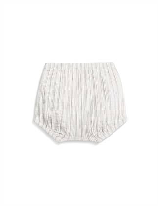 STRIPE WOVEN SHORT