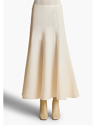 LENNOX MIDI SKIRT SILK