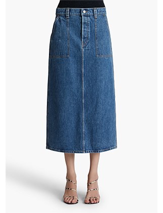 GENEVIEVE SKIRT DENIM