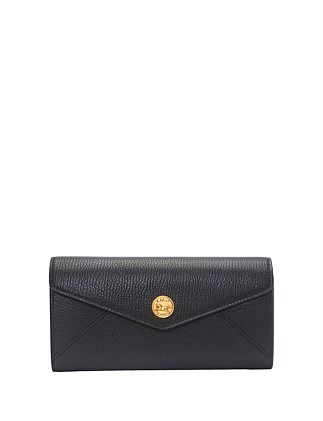 ENVELOPPE LONG FLAP WALLET