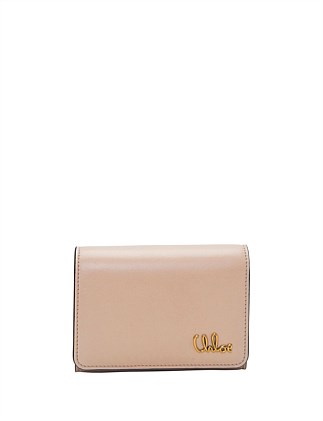 CHLOE ICONIC SMALL TRIFOLD WITH COIN POCKET