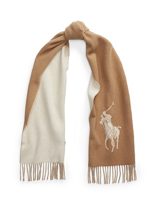 BIG PONY WOOL SCARF