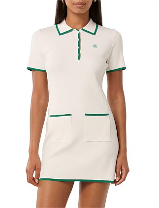 ELENA TIPPED TENNIS DRESS