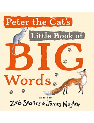 Peter the Cat's Little Book of Big Words