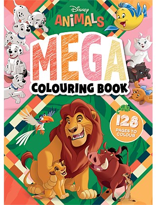 Disney Animals Mega Colouring Book