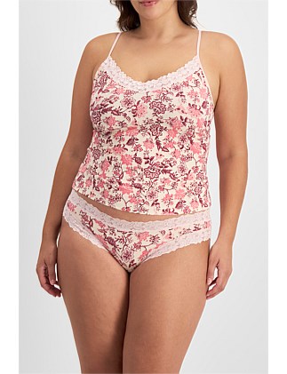 PARISIENNE COTTON PRINT BIKINI BRIEF