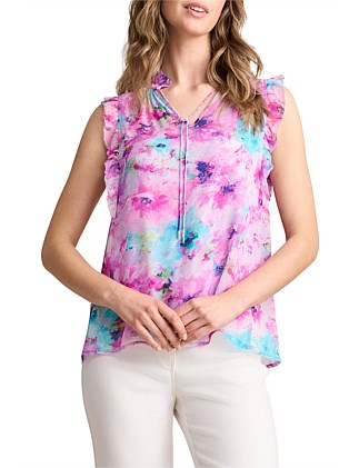 PRINTED BLOUSE - MULTI