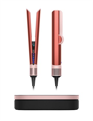 Airstrait Straightener and Dryer - Strawberry Bronze/Blush Pink