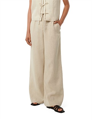 AVIANA PETITE HIGH WAIST WIDE LEG PANTS