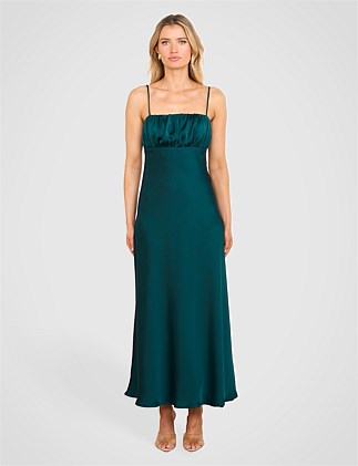 RAE GATHERED MAXI DRESS