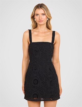 SOPHIE SQUARE NECK MINI DRESS