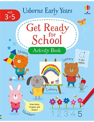 GET READY FOR SCHOOL ACTIVITY BOOK